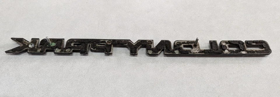 1989 年水星殖民地公园站 WAGON 后挡泥板装饰装饰  — 第 3/4 张图片