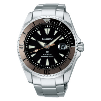 SEIKO SPB189J1 SPB189 SHOGUN TITANIUM BLACK DIAL DIVER'S WATCH