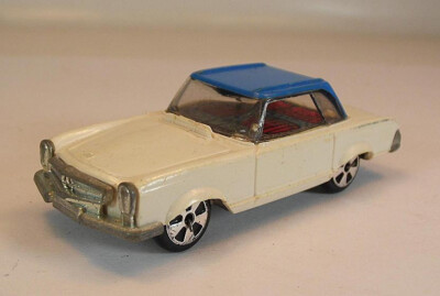 Faller Hit Car HitCar Nr. 3451 Mercedes 280 SL Coupe weiß/blau #1075