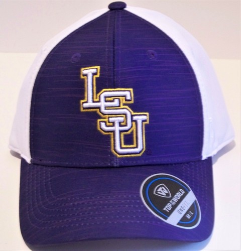 NOVH8 Flex Purple White Flexfit hat cap 