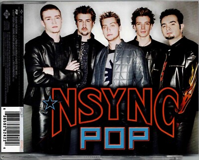 NSYNC - 5'' CD - Pop (+Pablo La Rosas Hard Sync Mix) + 3 Justin Timberlake