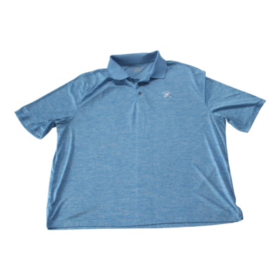 Beverly Hills Polo Club Modern Fit Men's Pre-Owned 3X Blue Short Sleeve Polo