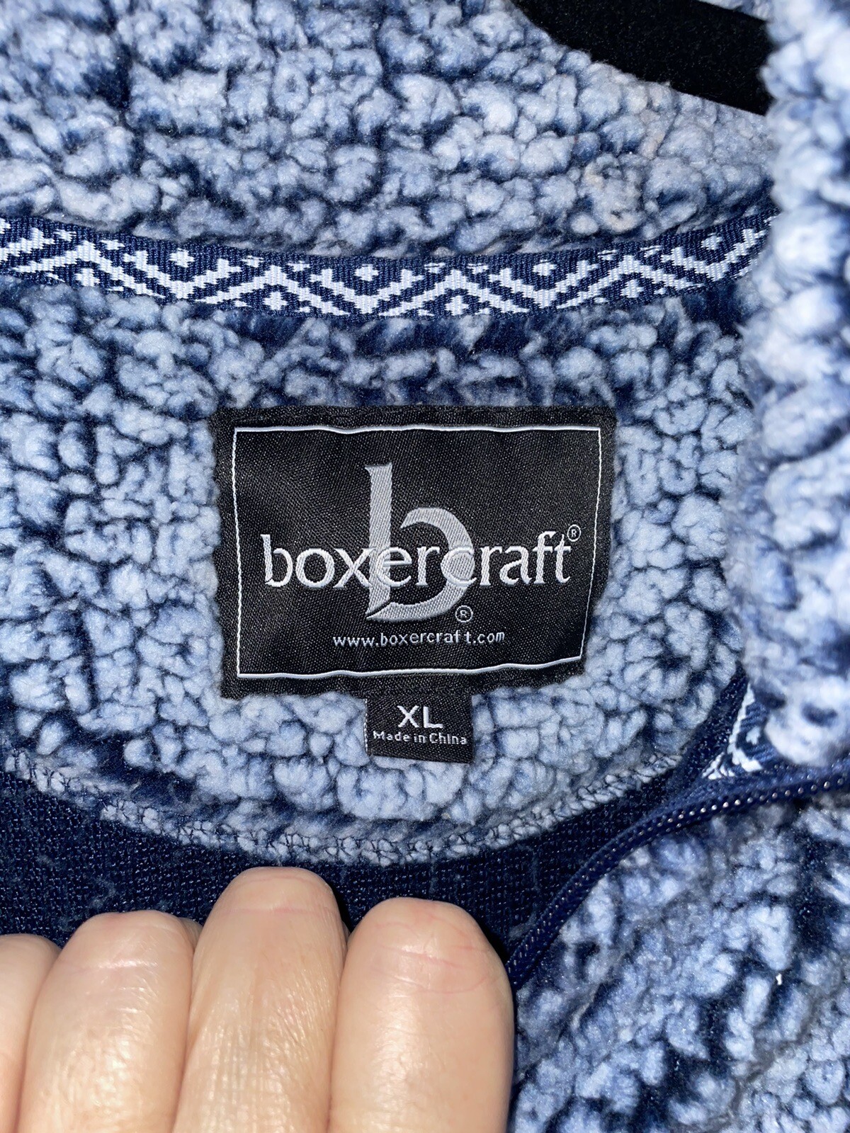 Boxercraft 1/4 zip  Polyester  Pull Over  Sweater… - image 7