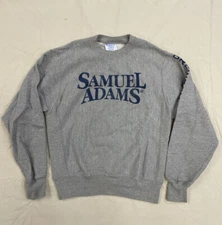 Vtg Champion Reverse Weave Crewneck Sweatshirt Samual Adams Beer Mens Size Small