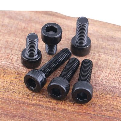 BLACK zinc 304SS M3 M4 M5 Hex socket Cap Head Bolt Machine Screws