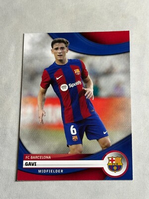 2023-24 Topps FC Barcelona Team Set Gavi #13 2023-24 season