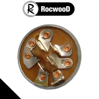 ROCWOOD Ignition Switch And Keys Fits Some Countax Ride On Mower Tractor