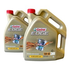 2x5 L LITER CASTROL MOTOR&Ouml;L EDGE 5W-40 M BMW LL-04 ACEA C3 5W40 Porsche C40