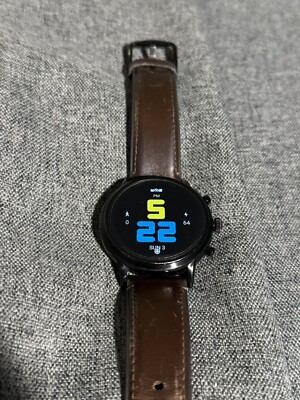 Fossil The Carlyle HR Gen 44mm Case Men's Bracelet/Link Band Smart Watch  796483457324