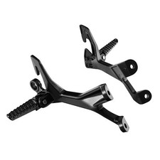 Reposapiés trasero pasajero clavijas soporte apto para Kawasaki Ninja 400 2018-2024 2022