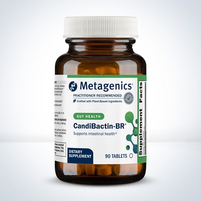NEW! Metagenics CANDIBACTIN-BR - 90 Tablets  Intestinal Support
