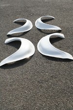 Pair of front or rear Universal wheel arch extensions, Bubble arches.