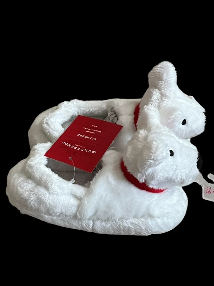 Wondershop цель Bullseye собаки ребенка ясельного возраста тапочки новый с Ярлыками мальчиков девочек - Изображение 4 из 4