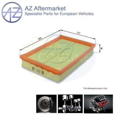 Fits Ford Fiesta 1995-2002 Puma 1997-2002 + Other Models AZ Air Filter