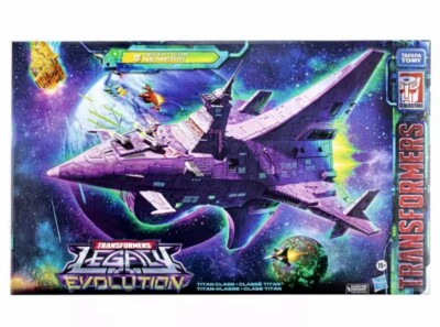 Takara Transformers Legacy Evolution Titan Decepticon Ship Nemesis