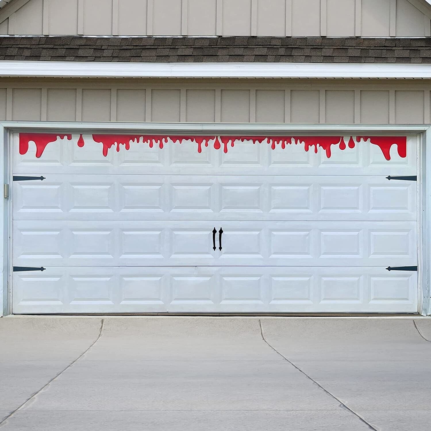 12 Piece Halloween Magnets Garage Door Decorations, Dripping Blood ...