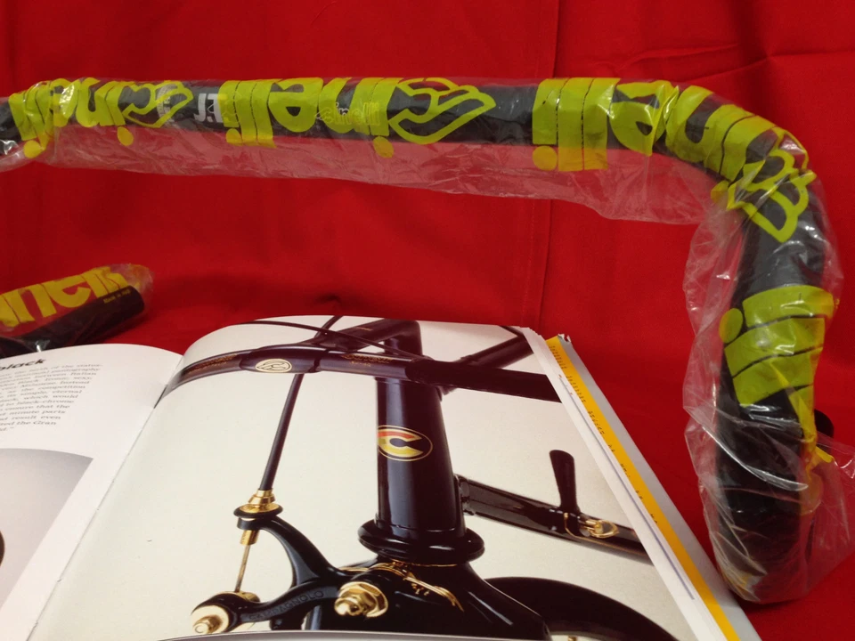Vintage rare NOS black Cinelli JT John Tomac MTB handlebar 46 -25.4 orig.packed  - Bild 3 von 4
