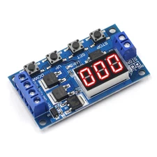 Trigger Cycle Delay Switch 12 24V Circuit Board Dual MOS Tube Control Module
