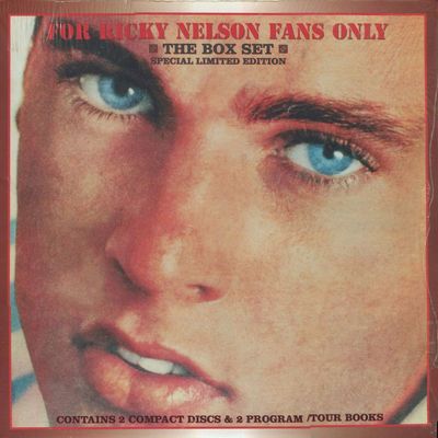 RICKY NELSON For Rick Nelson Fans Only 2CDs + 2 Program / Tour Books ~ SEALED!