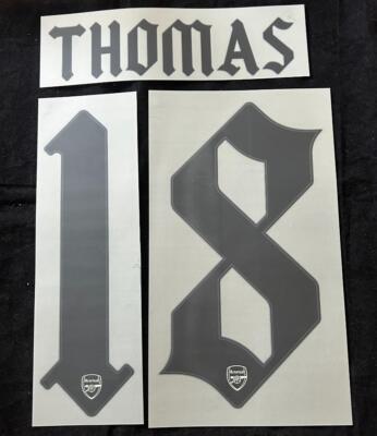 【希少】Arsenal 20/21 サードユニフォーム THOMAS #18 Official Arsenal Thomas 18 2020/21 FA Cup/league Cup football