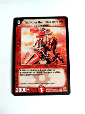 DM01 - 77/110 / Tödlicher Angreifer Horvath / DuelMasters / German / Common/ NM