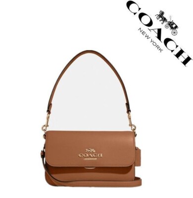 Handbags Coach Jes Crossbody Light Saddle Tas » Tas Wanita