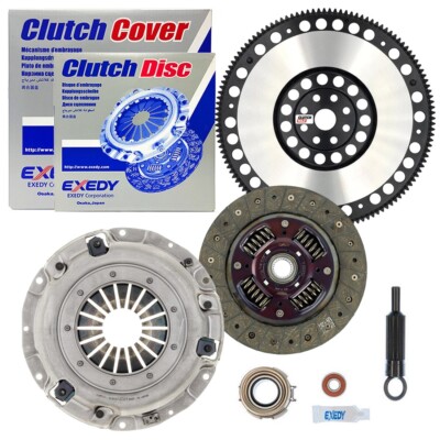 EXEDY OEM CLUTCH KIT+CHROMOLY FLYWHEEL fits 1994-2001 SUBARU IMPREZA 1.8L 2.2L