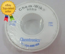 Chemtronics 10-25L Chem-Wik Rosin Desoldering Braid