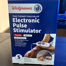 Walgreens TENS/EMS Unit Electronic Pulse Stimulator Handheld Rehab Therapy