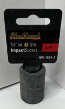 Blackhawk by Proto Impact Socket 1/2 in Drive 6-Point 3/4 in STD UW-1624-2