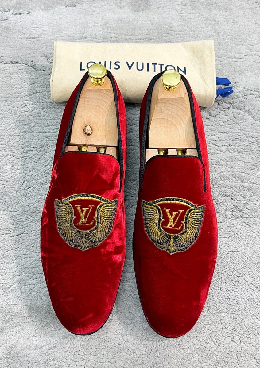 Louis Vuitton Red Suede Casual Shoes for Men for sale - eBay display picture 3