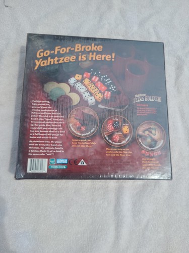 Yahtzee Texas Hold'Em New Sealed 2004 Free Shipping ! - Picture 2 of 9