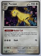 Persiano 053/165 IT Pokemon TCG Non Holo