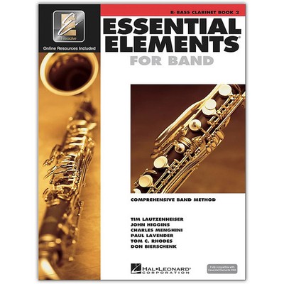 Hal Leonard Essential Elem 2000 Bb Bass Clarinet Bk2/CD