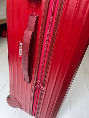Rimowa Salsa Red 2 wheels Carry Case Suitcase | eBay