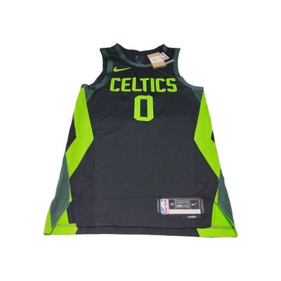 Boston Celtics Jayson Tatum Men's Small 40 Neon Stitched City