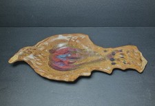 Studio Pottery Spoon Rest * Spoonrest * BIRD * RAVEN * CROW
