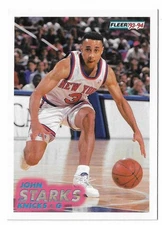 1993-94 Fleer Basketball John Starks Card #146 New York Knicks