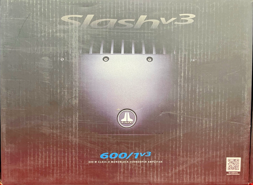 JL Audio 600/1v3 600 Watt RMS Slash v3 Serie Klasse-D Monoblock-Verstärker NEU