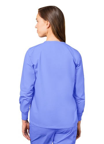 Adar Women Medical Nursing Workwear Uniform Long Sleeve Warm Up Scrub Jacket - Picture 114 of 140