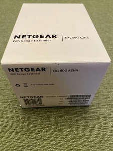 Netgear EX2800 AZNA WiFi Booster de signal d'extension de portée de prise de mur NEW Boîte scellée