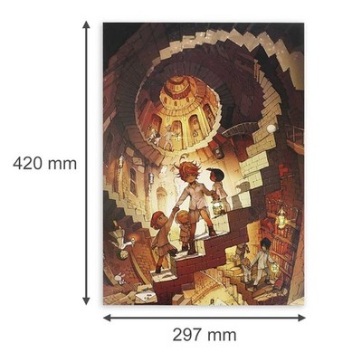 The Promised Neverland Wandbild | Poster 30x42cm | versch. Motive
