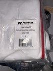New Russell Athletic White with Red piped baseball pants Youth Open Bottom Sz S — photo 3