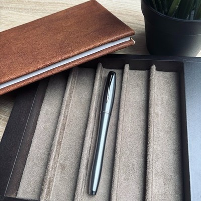 Parker Urban Brushed Steel Fountain Pen - Preowned