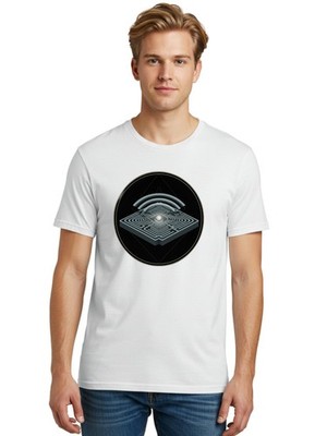Maze-Icon Mens Graphic Tee, 100% Cotton, Casual Summer Wear