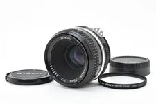 Nikon NIKKOR 50mm F/2 AI MF Lens, Excellent Condition, Smooth Operation