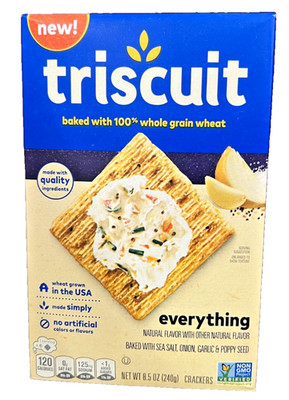 Triscuit Everything Crackers 8.5 oz