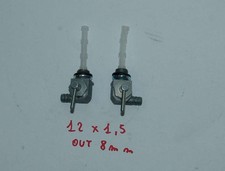 COPPIA  RUBINETTI BENZINA FUEL VALVE GILERA GIUBILEO NUOVI