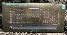 Logitech G910 Orion Spectrum RGB Mechanical Gaming Keyboard Black NEW Open Box