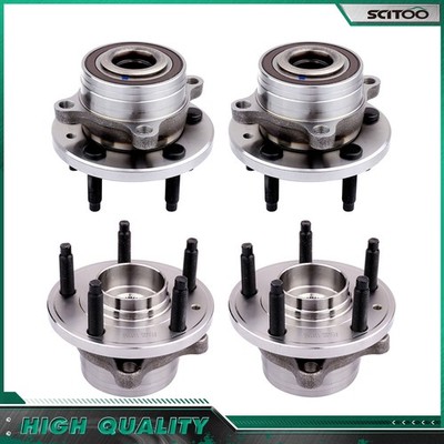 Set of 4 For Ford Explorer 2011 2012 2013-2018 2019 Wheel Bearing Hubs 512460